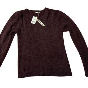 Women's Burgundy Sweater